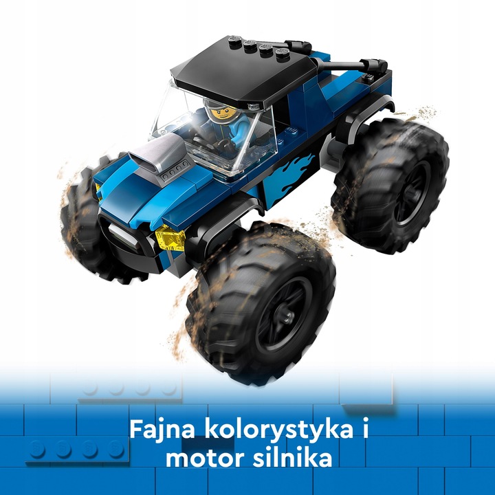 LEGO City Niebieski monster truck 60402