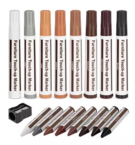 ZESTAW PISAKI DO MEBLI MARKERY NAPRAWCZE WOSK