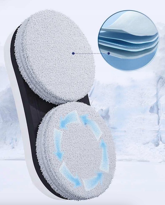 INTELIGENTNY ROBOT DO MYCIA SZYB SZYBY LUSTRA ZESTAW AUTOMATYCZNA MYJKA