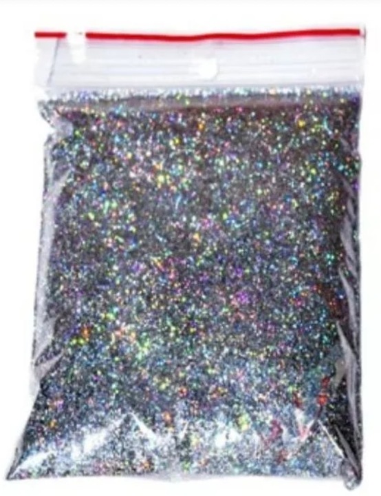Brokat sypki MULTIKOLOR HOLOGRAM do farb tynków zdobień 100 g POLSKI