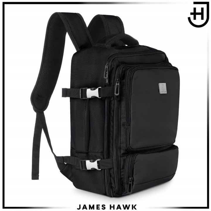Plecak Bagaż Podręczny do Samolotu James Hawk Torba Ryanair 40x30x20