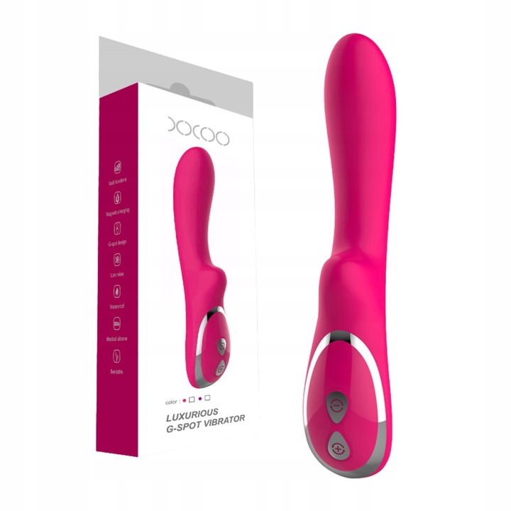 WIBRATOR DAMSKI INTENSYWNE ORGAZMY Z 10 FUNKCJAMI MASAŻER PUNKTU G