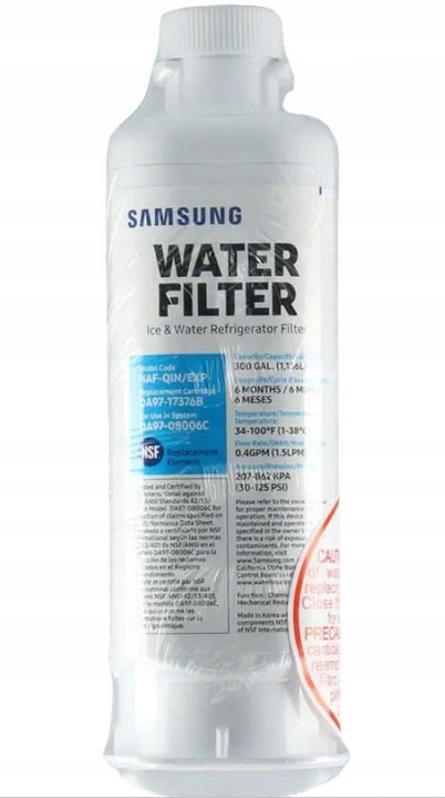 Filtr Samsung HAF-QIN/EXP DA97-17376B DA97-08006C ORYGINAŁ