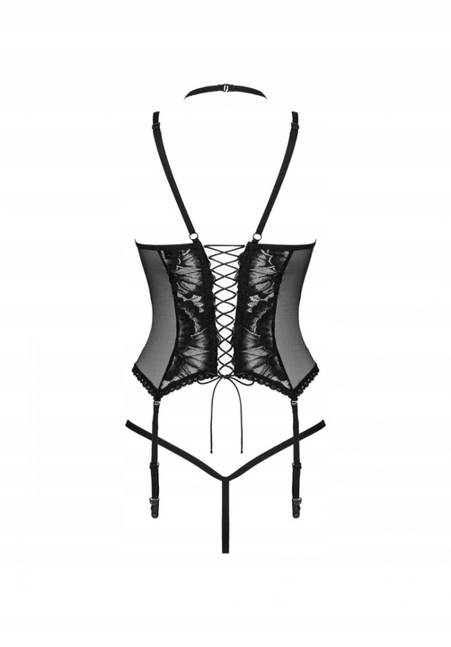 Bielizna Alessya gorset czarny XS/S