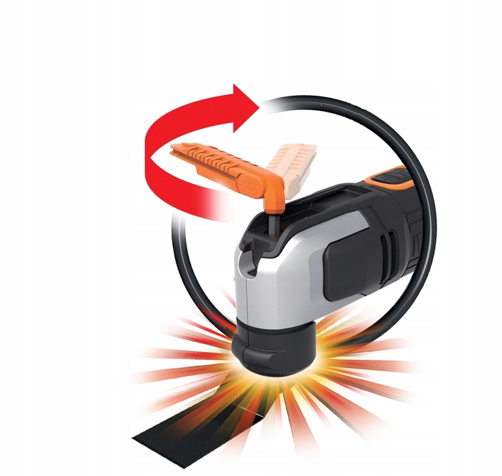 Narzędzie wielofunkcyjne multitool WORX WX686 230W