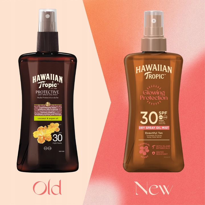 Hawaiian Tropic Protective Dry Spray olejek SPF 30
