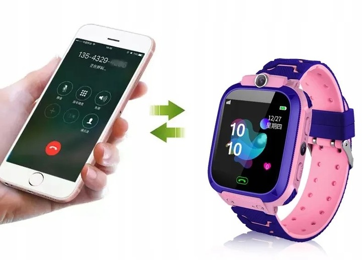 SMARTWATCH LOKALIZATOR DLA DZIECI ZEGAREK SMART WATCH LATARKA KOLORY