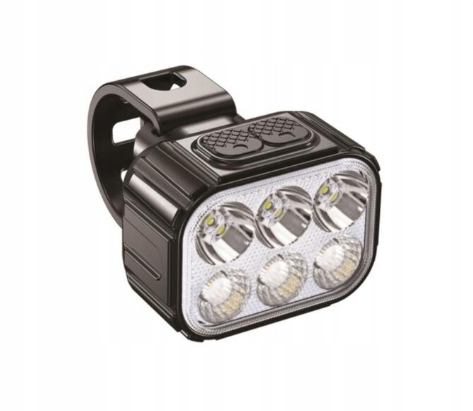 2x lampka rowerowa SPECTER IGO 500lm przód 100lm tył ZESTAW do 35h pracy !!