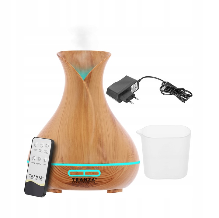 Dyfuzor Zapachowy Aromaterapia Pilot Timer LED AromaBright Transa 300