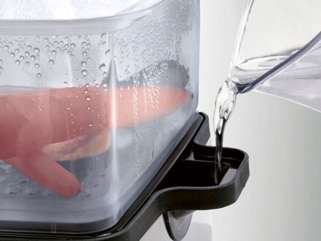 PAROWAR ELEKTRYCZNY URZĄDZENIE DO GOTOWANIA NA PARZE 950W 9L MINUTNIK