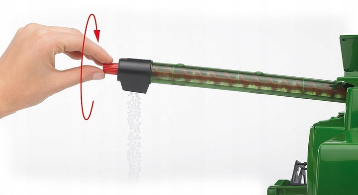 BRUDER 02132 kombajn JOHN T670i