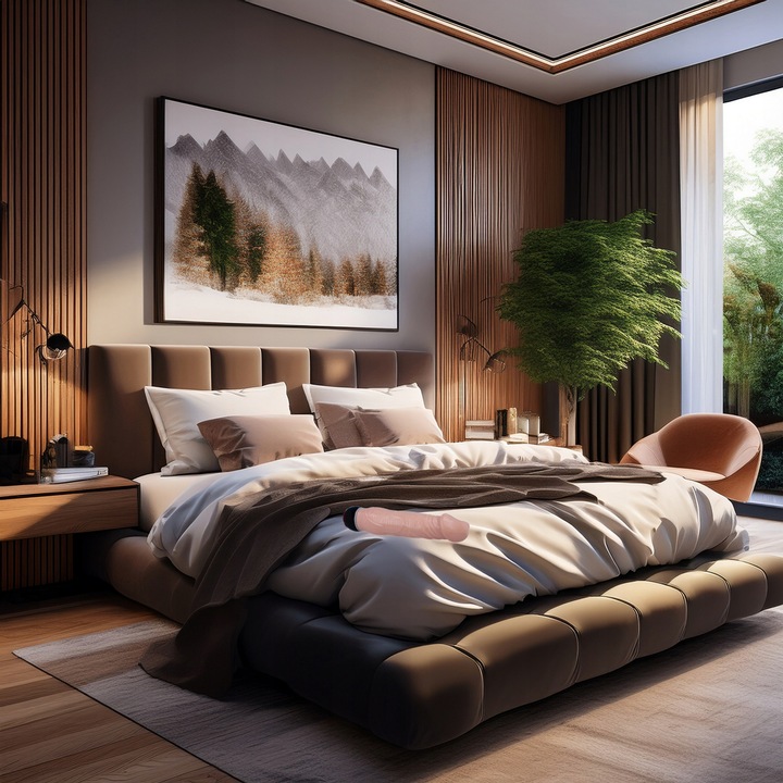 Duży Mocny Wibrator XL Penis Realistyczny Z Regulacją Wibracji Dildo Erotyk