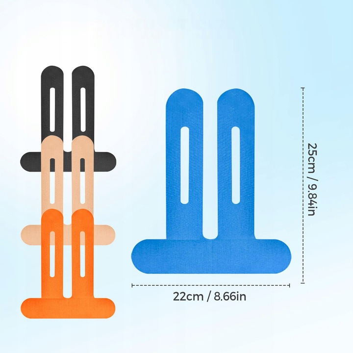 WYSOKIEJ JAKOŚCI TAŚMA KINEZJOLOGICZNA na ciało kolano 12 PCS