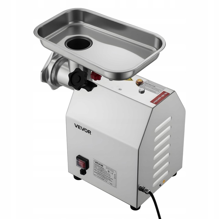 VEVOR Maszynka Do Mielenia 850W Żelazo Aluminium Do Kuchni 5,5