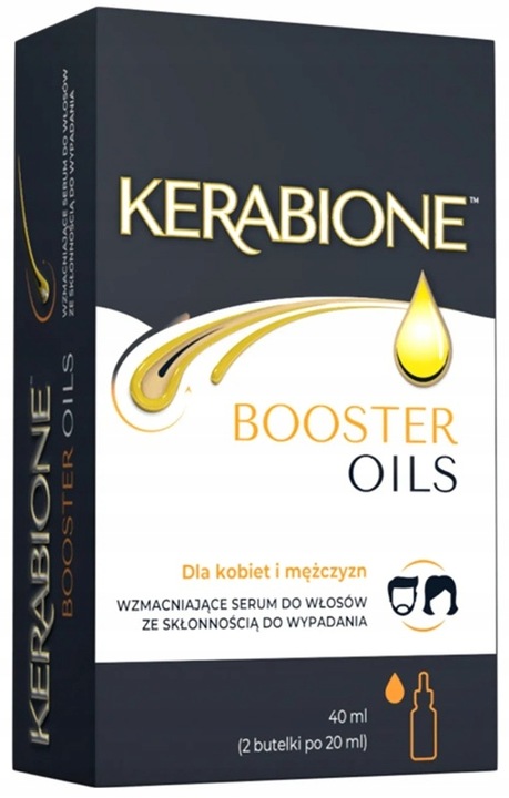 Kerabione Booster Oils - serum do włosów - 2 x 20 ml