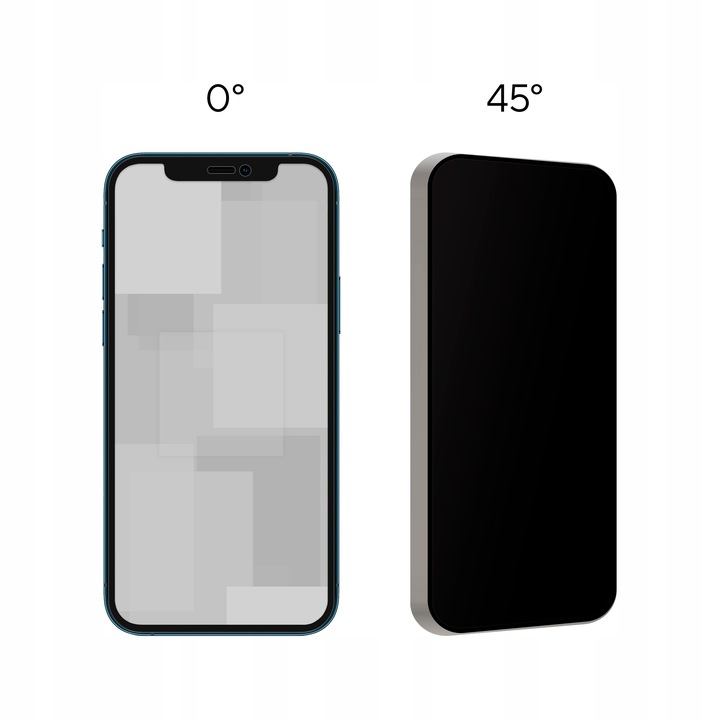 Szkło hartowane prywatyzujące 9H BananPrivacy do Apple iPhone 12 / 12 Pro