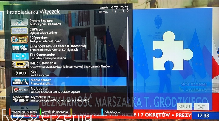 TUNER ZGEMMA H8.2H DEKODER SAT + DVB-T2 HEVC ENIGMA2 E2