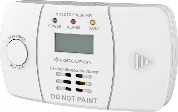 FERGUSON Czujka Czadu i Tlenku Węgla FACO1 - Certyfikowany Czujnik CO