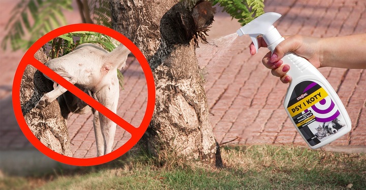 NATURALNY SPRAY ZNIECHĘCAJĄCY KOTY ODSTRASZACZ KOTÓW I PSÓW STRONG 500