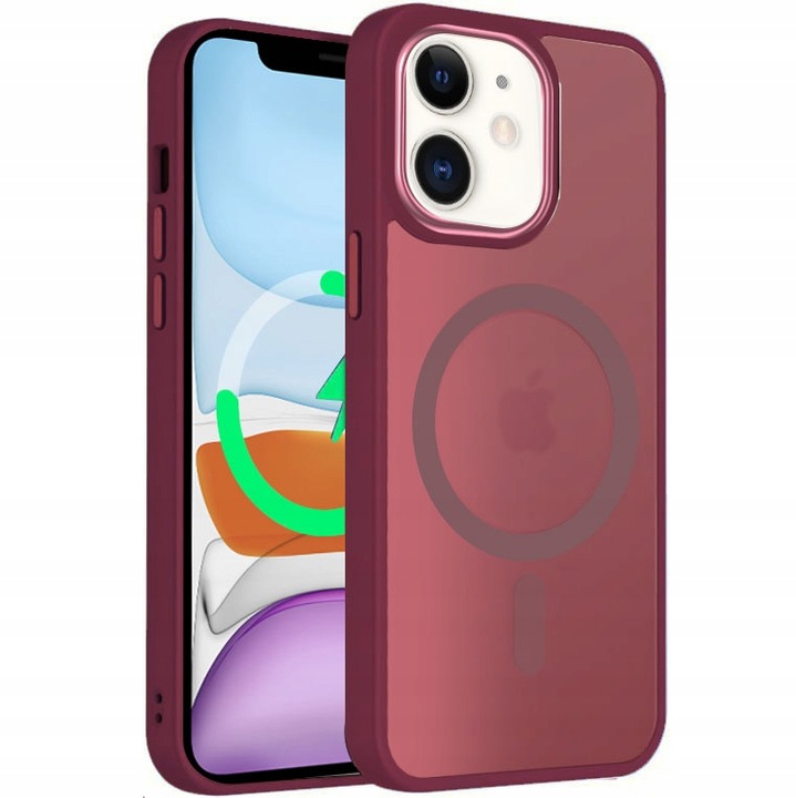 Etui Do iPhone 11 +Szkło 9H WZMACNIANE 360° Matt Case Do Magsafe