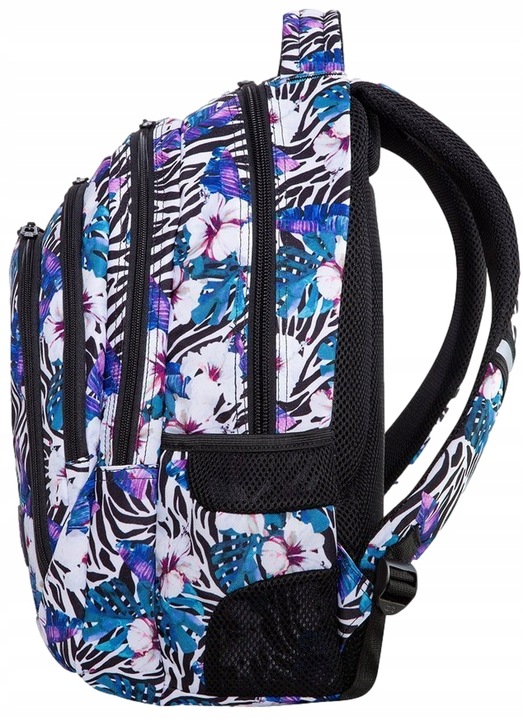 PLECAK CoolPack SZKOLNY MŁODZIEŻOWY Drafter FLOWER ZEBRA+GRATIS