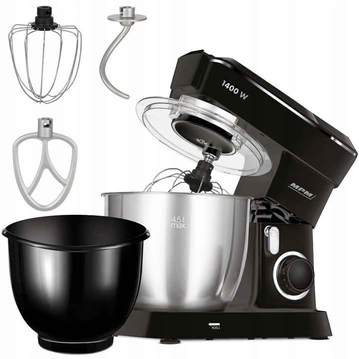 Robot planetarny robot kuchenny mocny czarny MPM MRK-25