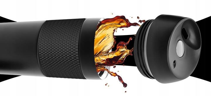 KUBEK TERMICZNY TERMOS ANTYPOŚLIZGOWY NA KAWĘ HERBATĘ DO SAMOCHODU DUŻY