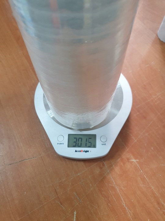 Folia stretch strecz 3KG bezbarwna BARDZO MOCNA transparentna 2,7KG NETTO