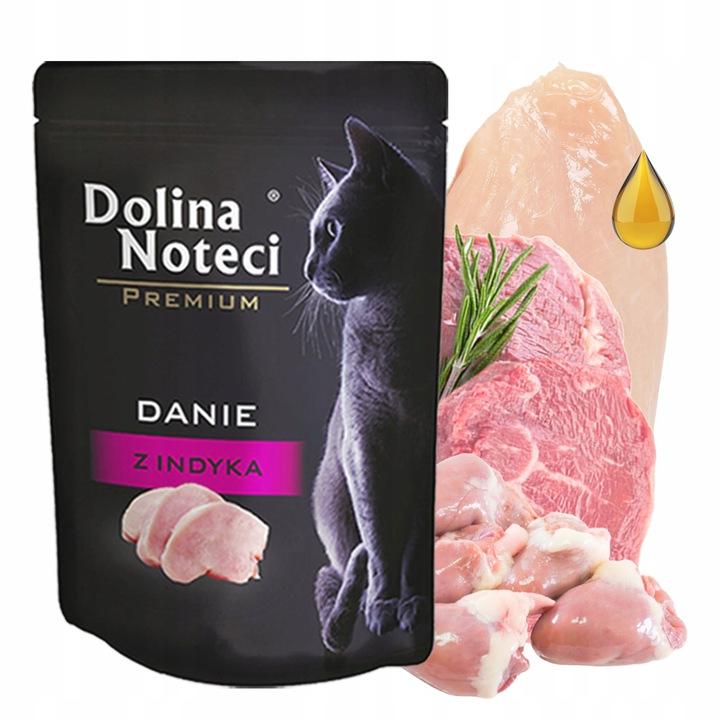 DOLINA NOTECI Premium Danie mokra karma dla kota mix smaków 40 x 85g