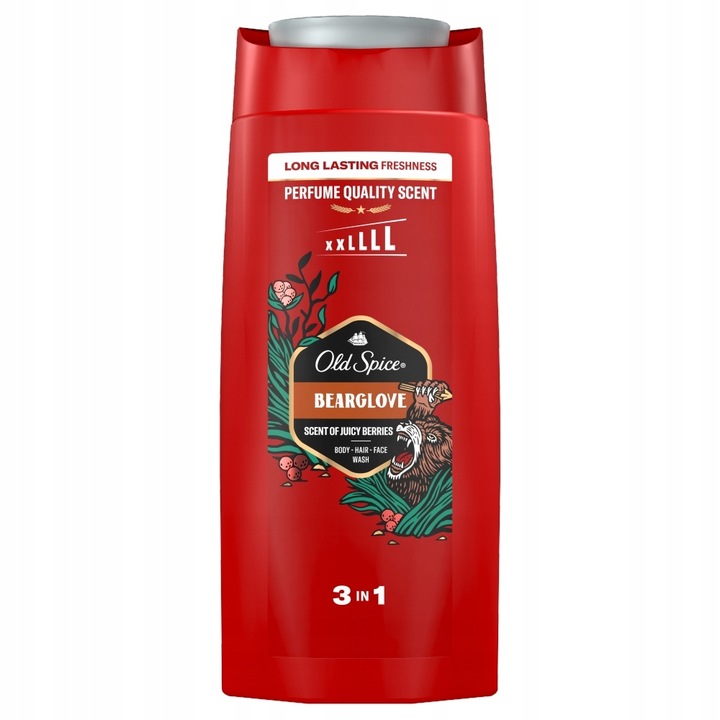 Old Spice Bearglove szampon żel pod prysznic 3w1 dla mężczyzn XXL 675 ml
