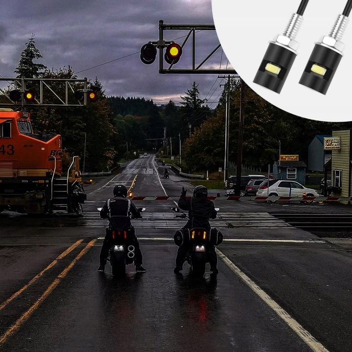 PODŚWIETLENIE TABLICY REJESTRACYJNEJ LED ŚRUBA