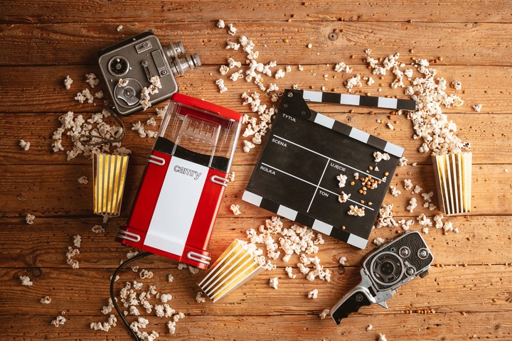 AUTOMAT DO POPCORNU MASZYNA BEZ TŁUSZCZU CR 4480