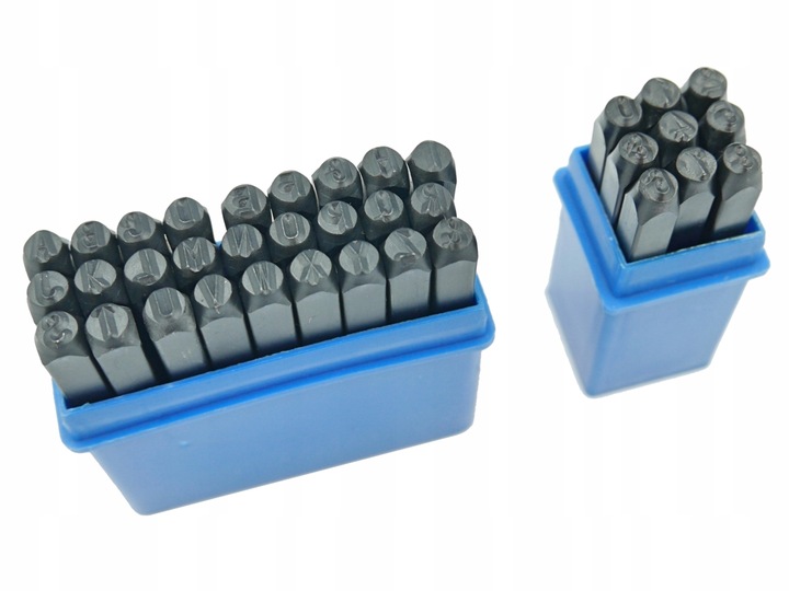 NUMERATOR NUMERATORY ZNACZNIKI LITERY + CYFRY 8MM