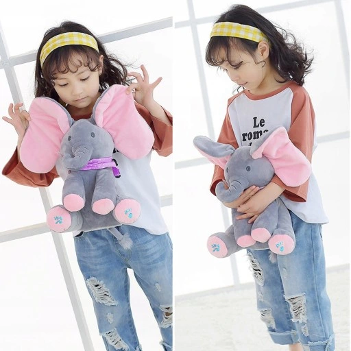 SŁOŃ PLUSZAK Peek-A-Boo ZABAWA W CHOWANEGO