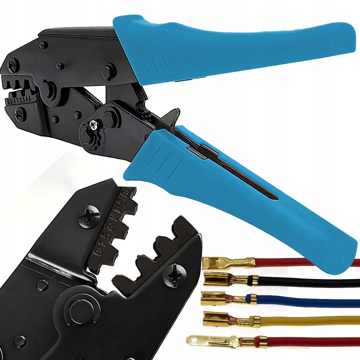 ZACISKARKA PRASKA KONEKTORÓW NIEIZOLOWANYCH KABLI