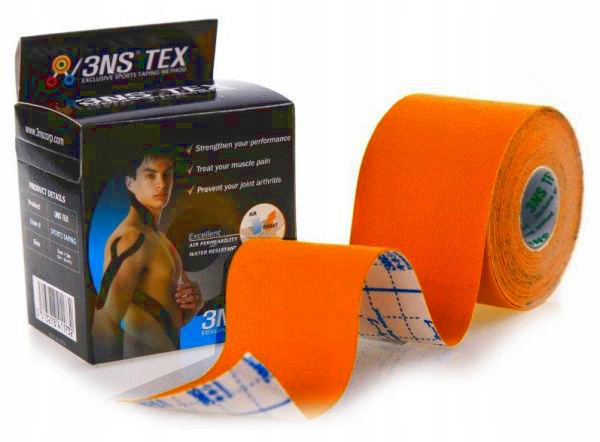 Plastry kinesiology taping Taśma MEDYCZNA do oklejania tape tejpy 3NS tex