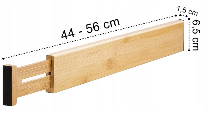 4x ORGANIZER DO SZUFLADY SZUFLAD SZAFY PRZEGRÓDKA SEPARATOR PODZIAŁKA