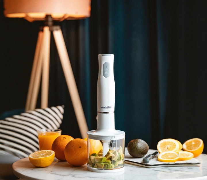 BLENDER RĘCZNY MIKSER WIELOFUNKCYJNY Rozdrabniacz Trzepaczka Turbo