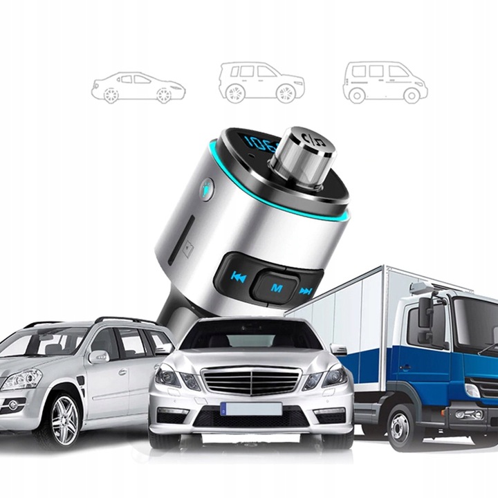 Radio samochodowe Bluetooth Kruger&Matz 1 DIN USB AUX Jack 3,5 mm