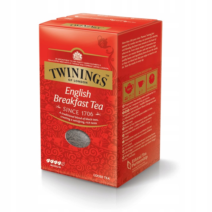 Herbata Twinings English Breakfast 200g czarna liściasta