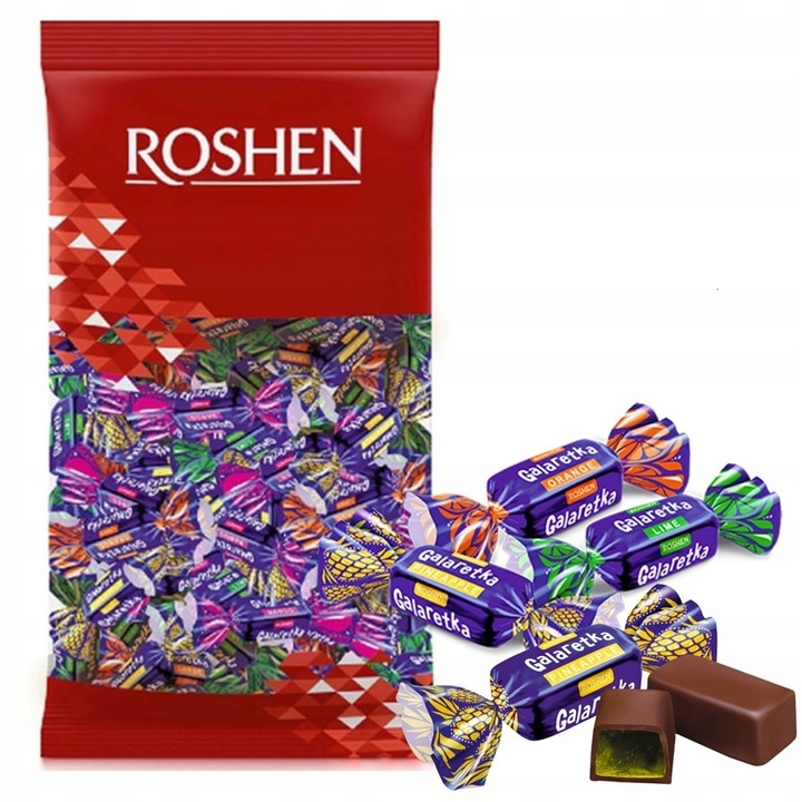 Galaretki w polewie czekoladowej 2kg Roshen