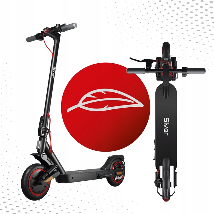 2025 Hulajnoga elektryczna Siver 10 lite 700W kierunowskazy