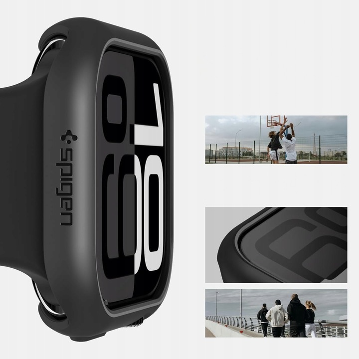 SPIGEN SZTYWNE ETUI CASE NAKŁADKA BUMPER DO APPLE WATCH 10 46MM