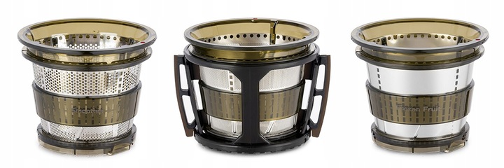 WYCISKARKA WOLNOOBROTOWA X-650-W 3w1 DO SOKÓW WARZYW OWOCÓW 3 FILTRY