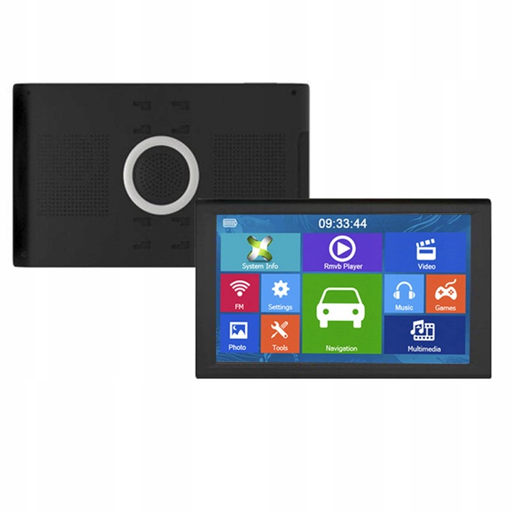 Nawigacja Samochodowa Dla Ciężarówek Ciężarówka TIR GPS 9" iGO Primo