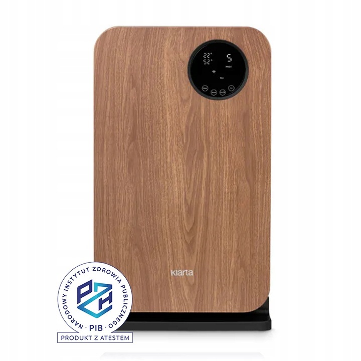 Oczyszczacz powietrza Klarta Forste 4 Wood/Black 40m² H13