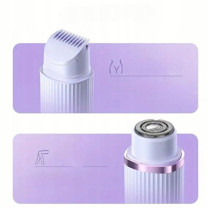 GOLARKA DAMSKA DEPILATOR TRYMER MASZYNKA DO MIESC INTYMNYCH BRWI