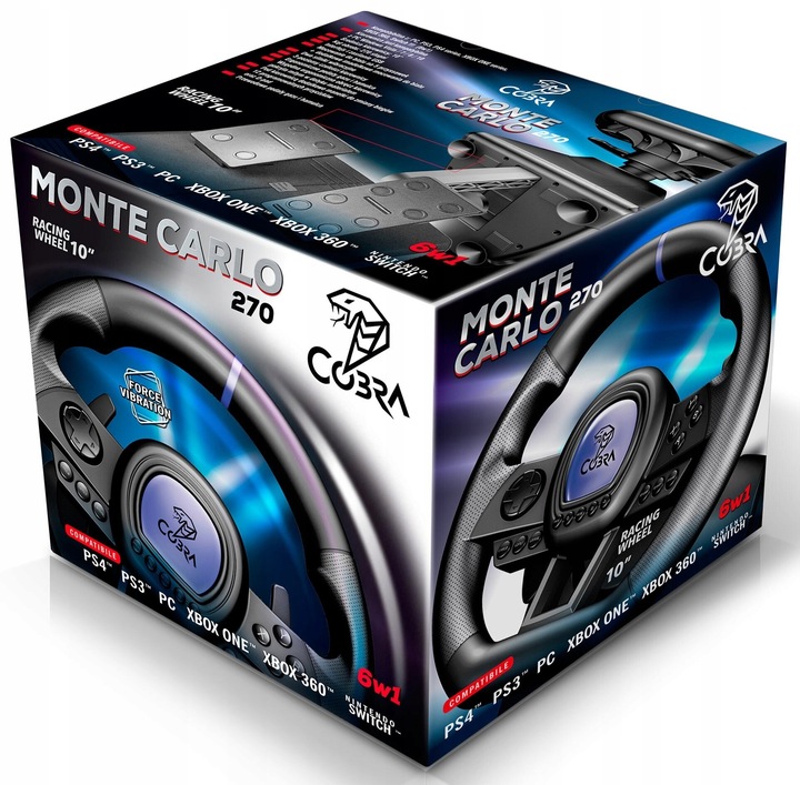 Kierownica COBRA Monte Carlo 270