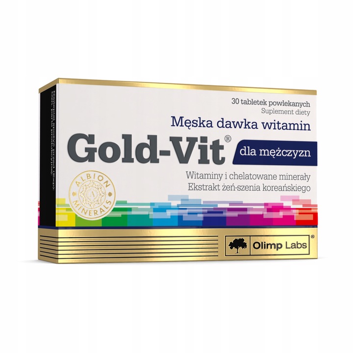Olimp Gold-Vit dla mężczyzn, 30 tabletek powlekanych