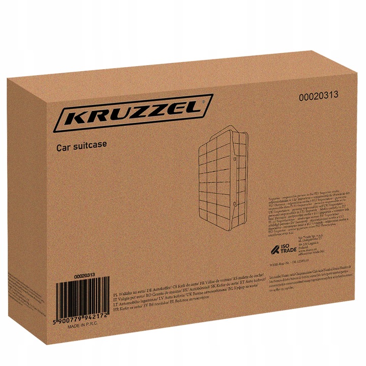 Półka Zamykana Walizka na Resoraki Autka Samochodziki Ekspozytor na 46 Aut